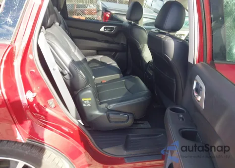 2019 Nissan Pathfinder Platinum z USA, uszkodzony, nr VIN 5N1DR2MNXKC636110